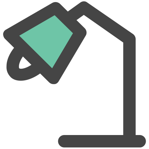 lampe de bureau Icône gratuit