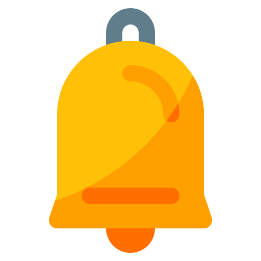 Notification bell Generic Flat icon