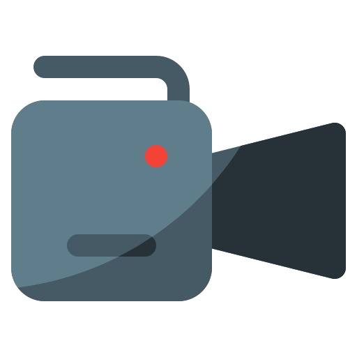 camara de video icono gratis