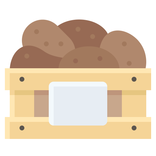 caja de madera icono gratis