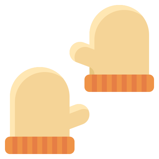 Gloves Generic Flat icon