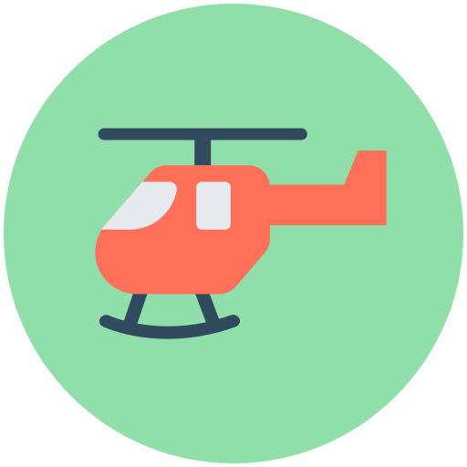 helicóptero icono gratis