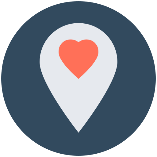 Map pointer Generic Circular icon