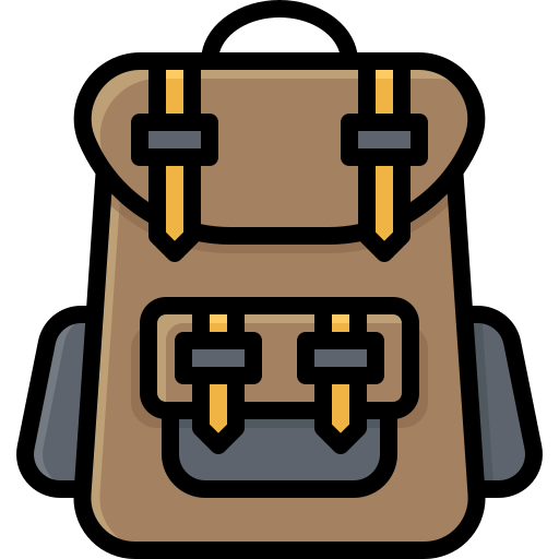 Backpack free icon
