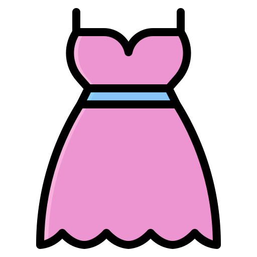 Dress Generic Outline Color icon