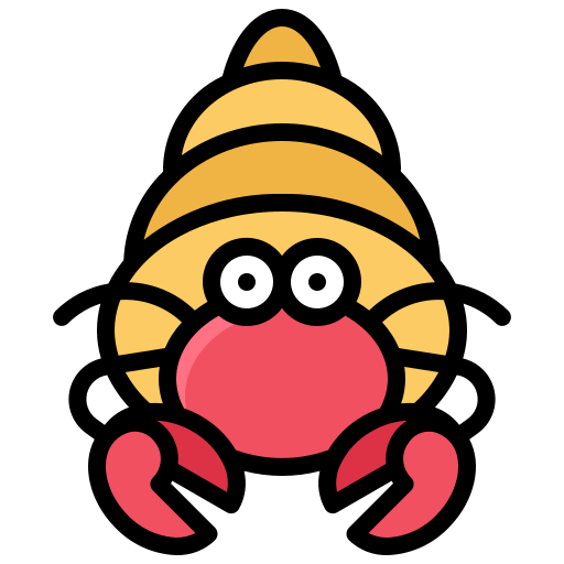 Hermit crab Generic Outline Color icon