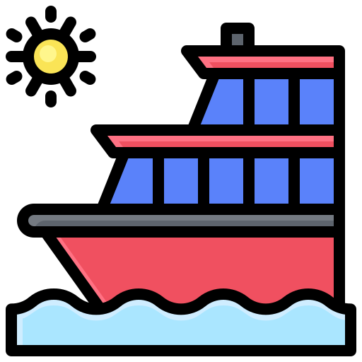 kreuzfahrtschiff kostenlos Icon