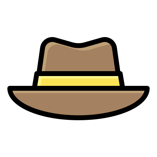 Sunhat Generic Outline Color icon