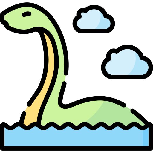 monstruo del lago ness icono gratis