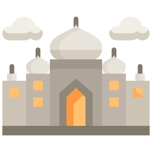 Taj mahal free icon