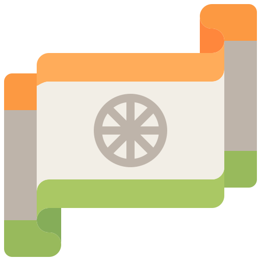 bandera india icono gratis