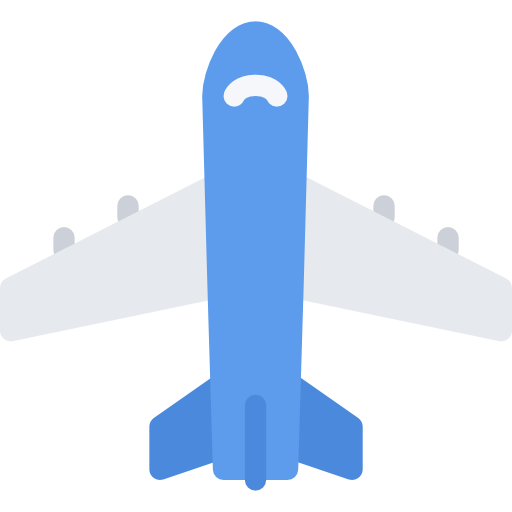 avión icono gratis