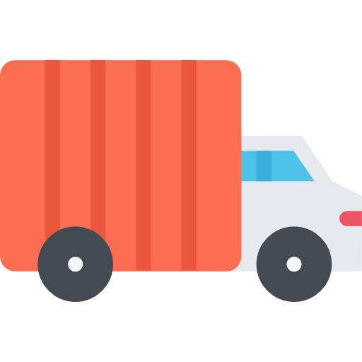 un camion Icône gratuit un camion Icône gratuit