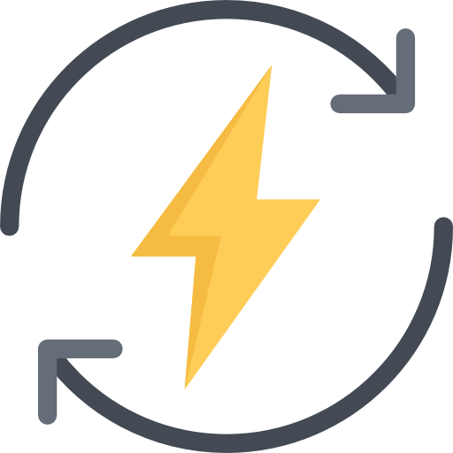eletricidade grátis ícone