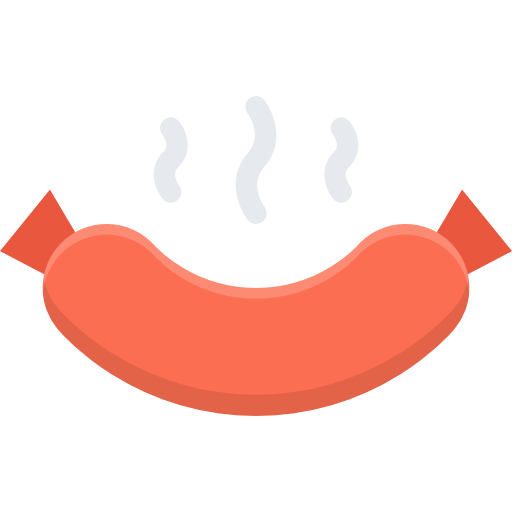 linguiça grátis ícone