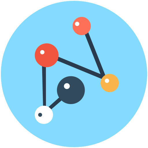 Molecule free icon Molecule free icon