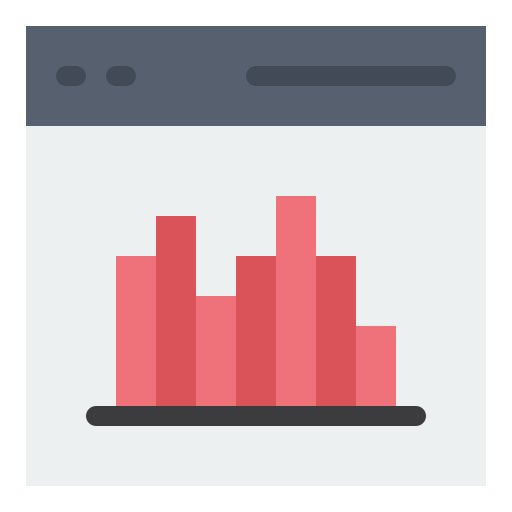 barras de línea icono gratis