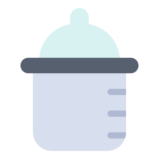 comedero para bebe icono gratis