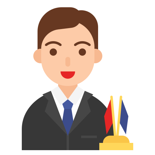 político icono gratis