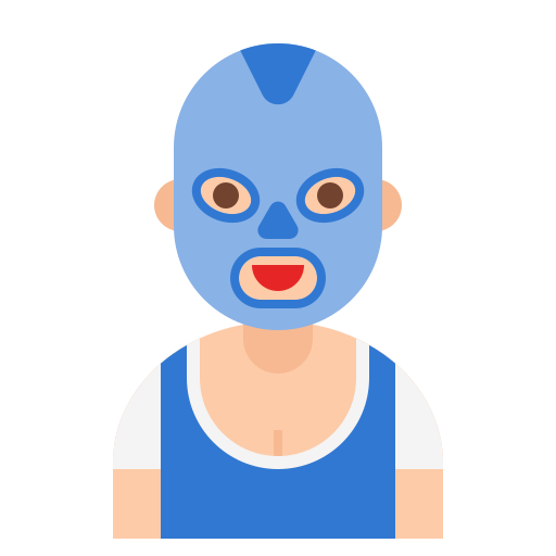 luchador icono gratis