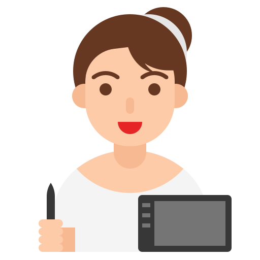 Graphic designer free icon Graphic designer free icon