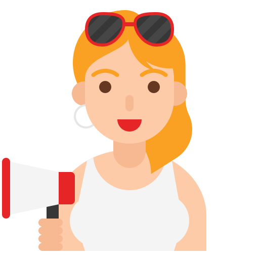 hombre de influencia icono gratis