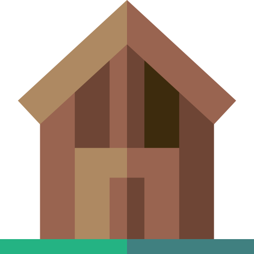 오두막 무료 아이콘