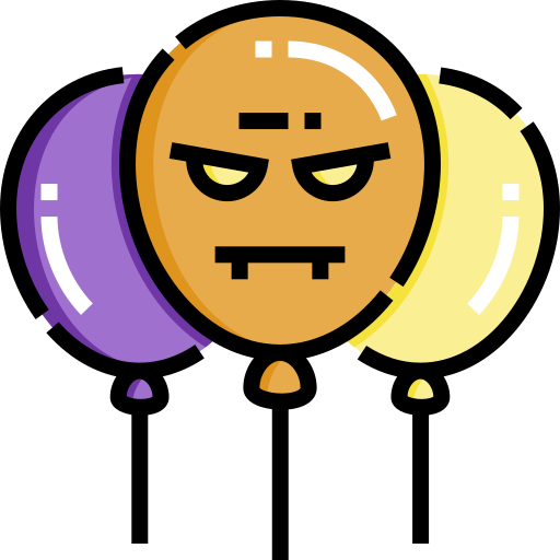 Надувные шары бесплатно иконка Надувные шары бесплатно иконка