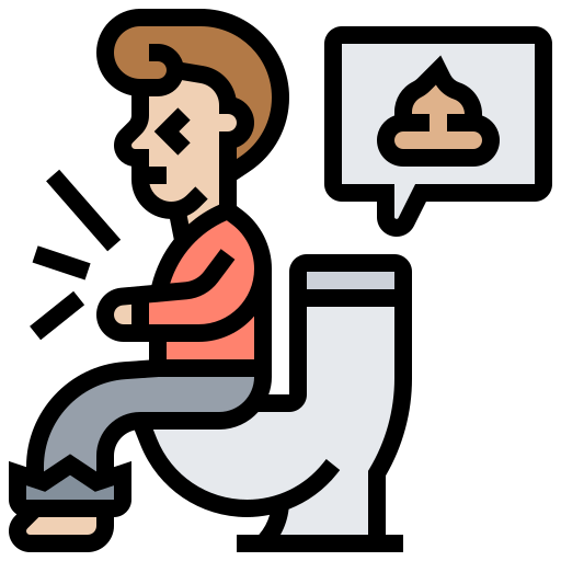 Diarrhea - free icon