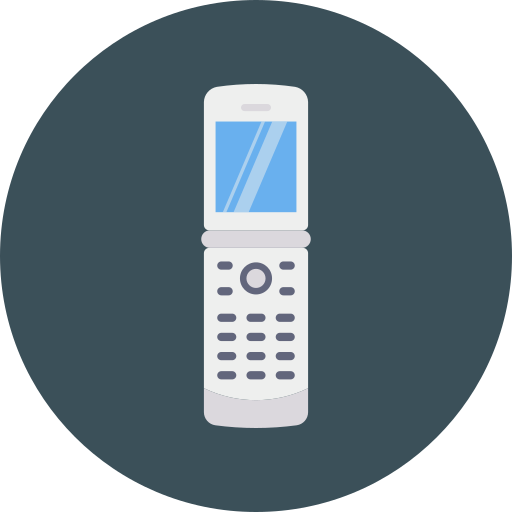 telefono viejo icono gratis