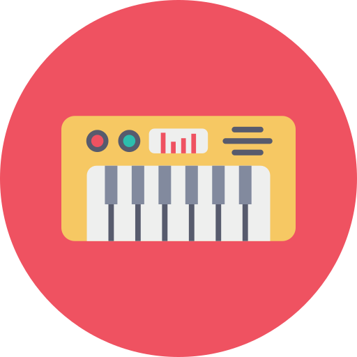 piano icono gratis