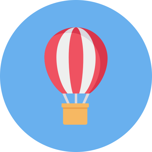 Air balloon - free icon