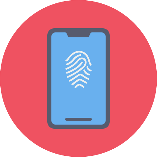 Fingerprint scan - free icon