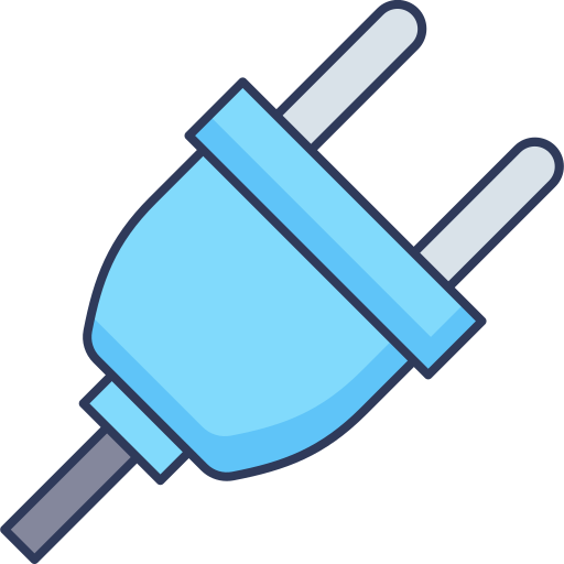 Plug free icon
