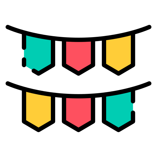 guirnalda icono gratis