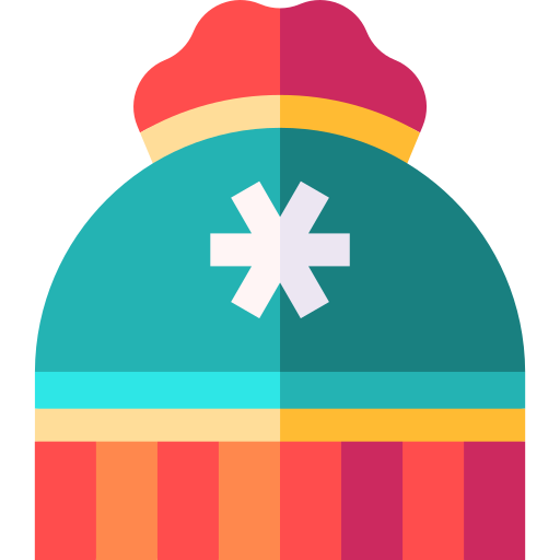 sombrero de invierno icono gratis