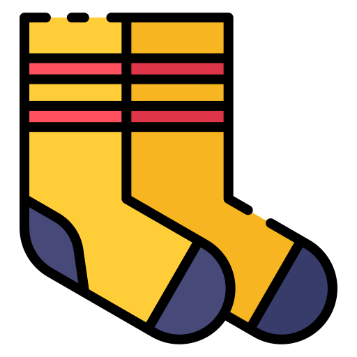 Socks Good Ware Lineal Color icon