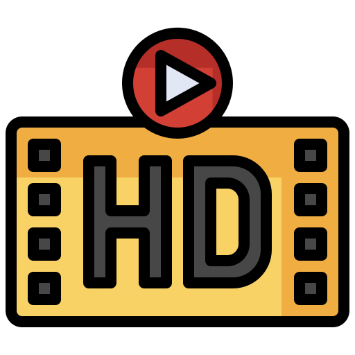 película hd icono gratis