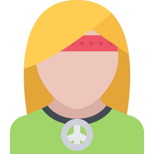 Hippie free icon Hippie free icon