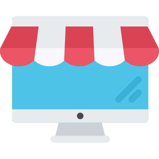 tienda online icono gratis