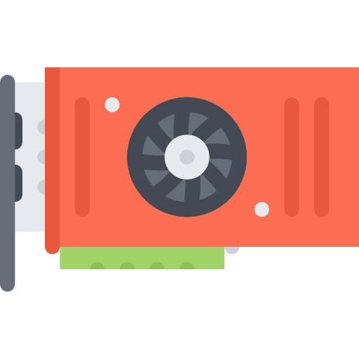 tarjeta de video icono gratis