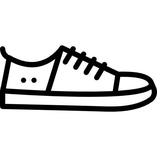 put on shoes clipart black and white