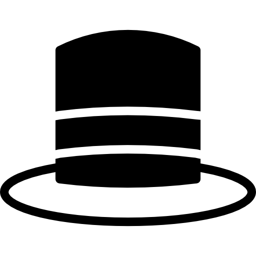 Top hat free icon