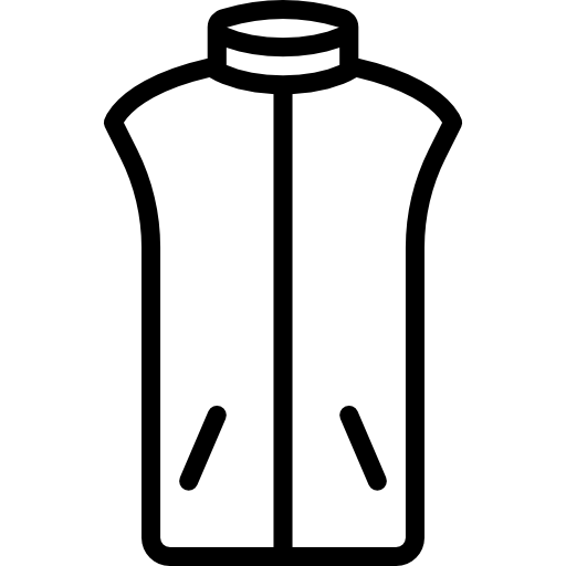 chaleco icono gratis