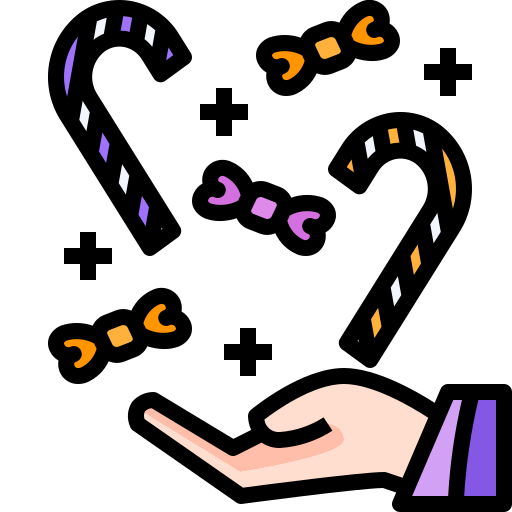 golosinas icono gratis