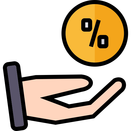 remise Icône gratuit