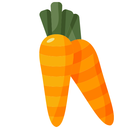 zanahorias icono gratis