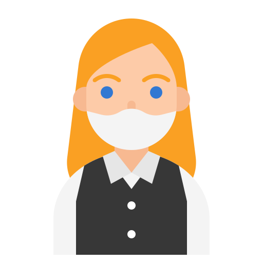 camarera icono gratis