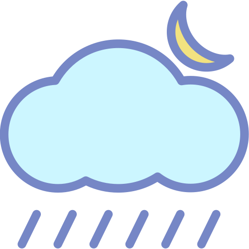 Rainy - Free weather icons