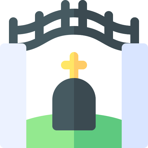 cementerio icono gratis